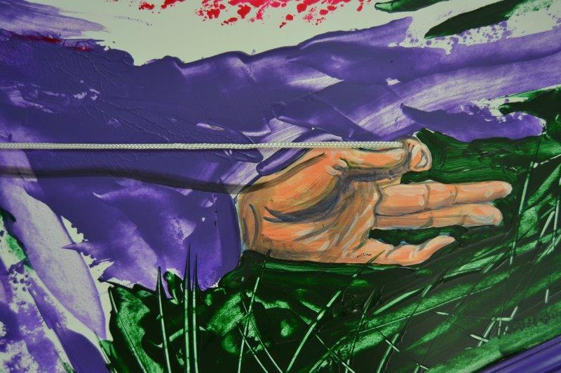 Massimo Esposito Um fio de arte Imagem de quadro