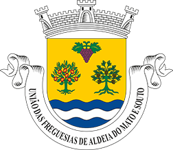 Brasão da Junta de Freguesia Aldeia do Mato e Souto, concelho de Abrantes.