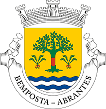 Brasão da Junta de Freguesia de Bemposta, concelho de Abrantes.