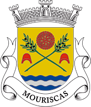 Brasão da Junta de Freguesia de Mouriscas, concelho de Abrantes.