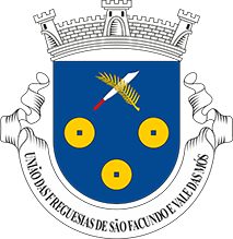 Brasão da União de Freguesias de São Facundo e Vale da Mós, concelho de Abrantes.
