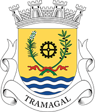 Brasão da Freguesia de Tramagal, concelho de Abrantes.
